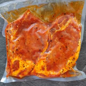 Ibérico Hüftsteaks mariniert