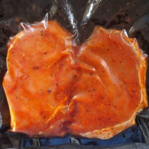 Ibérico Rückensteaks mariniert