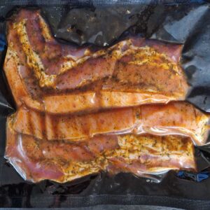 Ibérico Schweinebauch mariniert